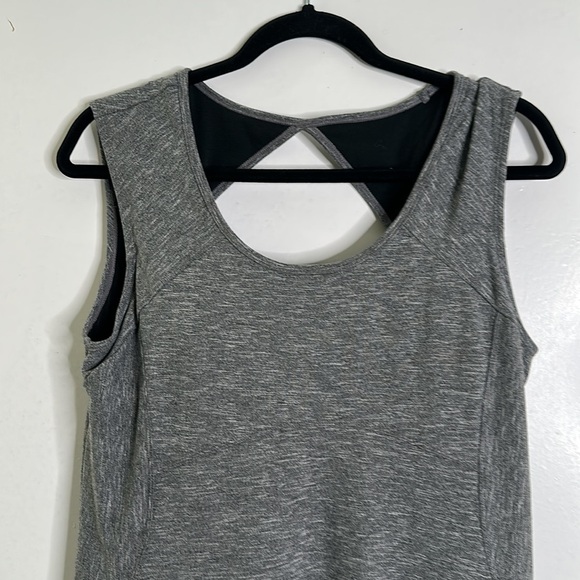 Prana gray mini dress size medium - Picture 5 of 11